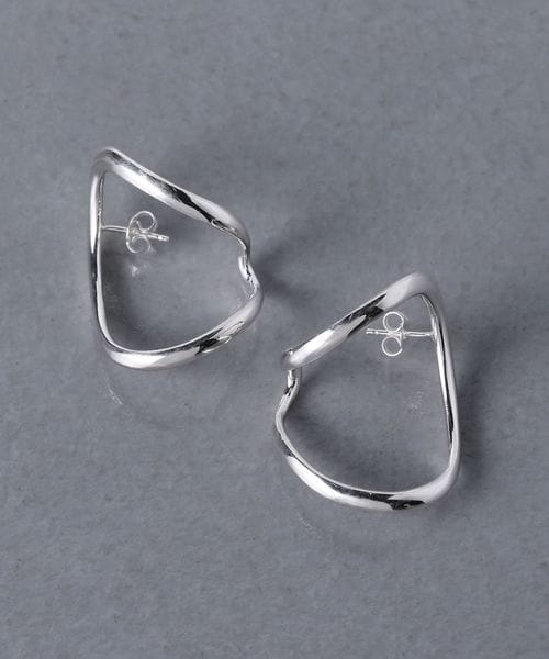 blanc iris/＜blanc iris＞WHIRLPOOL ピアス/ピアス（両耳用）