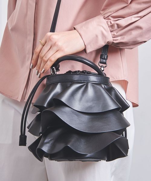 UNITED ARROWS＊フリル ミニ バッグ UNITED ARROWS（ユナイテッドアローズ）の「＜UNITED ARROWS