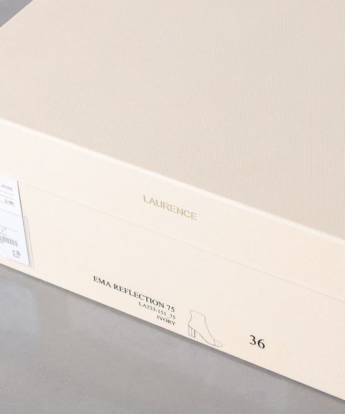 LAURENCE＞EMA メタルヒール ショートブーツ