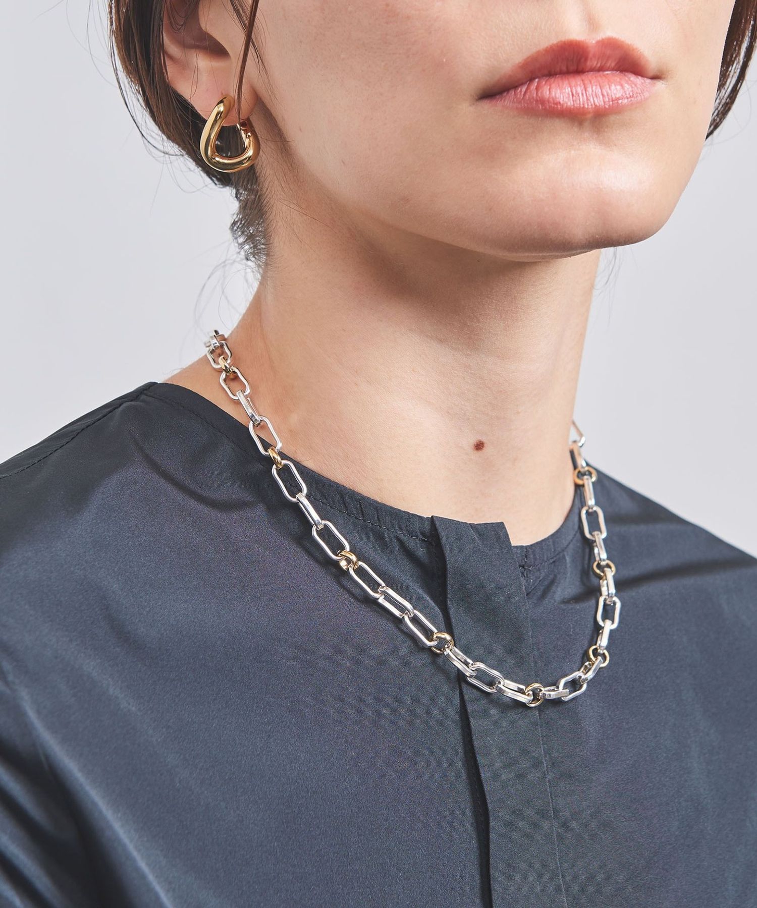 【別注】<PHILIPPE AUDIBERT>PERAN チェーンネックレス