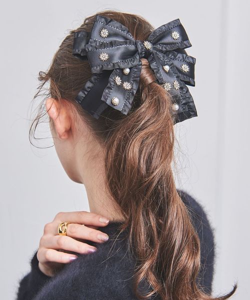 United arrows ♡フラワービジューヘアバンド♡ UNITED ARROWS｜フラワービジュー ヘッドバンド | Rakuten