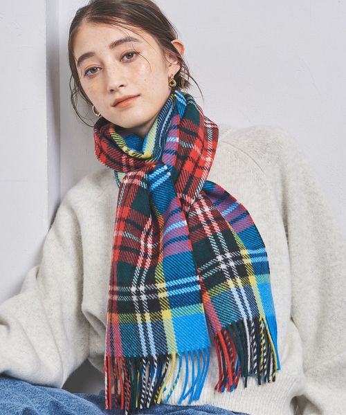 UNITED ARROWS ユナイテッドアローズ カシミヤチェックストール 1700023F0532_m1_a000.jpg