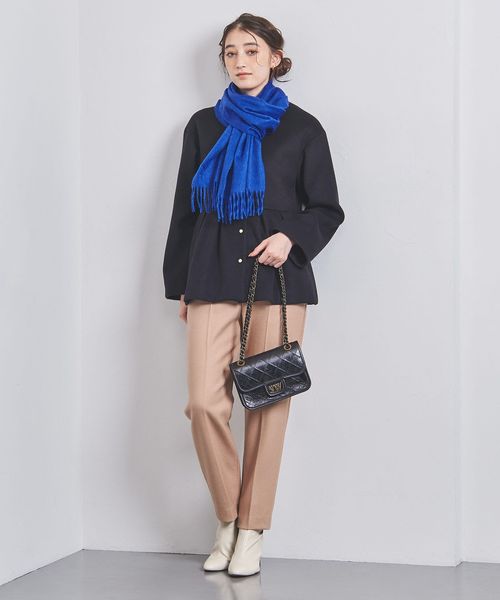 BEGG&CO for UNITED ARROWS ウールアンゴラマフラー マフラー】ウールの3倍暖かい！