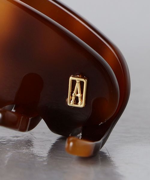 新品未使用品☆アレクサンドルドゥパリ☆ブラウン系マーブルヘアクリップ M クリップ｜ALEXANDRE DE PARIS（アレクサンドル ドゥ パリ）