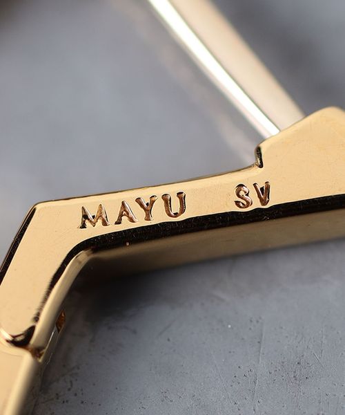 【MAYU】スターシェイプピアス(片耳用) MAYU]スターピアス(ラージ)(片耳のみ) | KOBUNSHA SELECT SHOP
