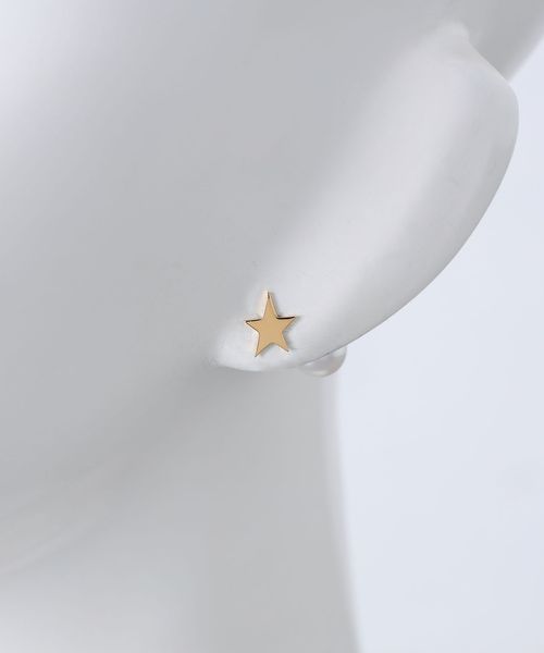 ＜MAYU＞スター F/PRL 片耳ピアス M MAYU＞BJ/STAR F/PRL 片耳 ピアス（ピアス（片耳用））｜MAYU