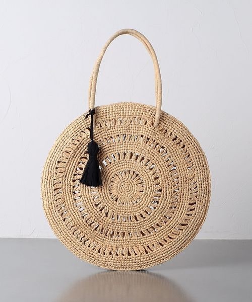 RHCで購入　MAISON N.H PARIS かごバッグ ベージュ RHCで購入 MAISON N.H PARIS かごバッグ ベージュ