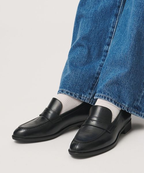UNITED ARROWS/レザー コインローファー/ローファー