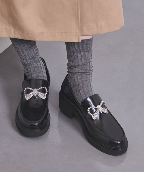 ▪️ユナイテッドアローズ　ビジュー　ローファー 楽天市場】【SALE／80%OFF】ビジューローファー フラット30