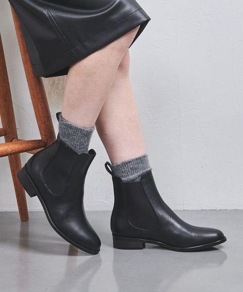 【箱付き】 UNITED ARROWS TOKYO サイドゴアブーツ　ロング 箱付き】 UNITED ARROWS TOKYO サイドゴアブーツ ロング