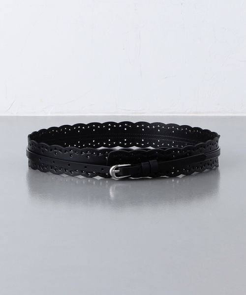 新品！UNITED ARROWS カットワーク ベルト カットワーク ベルト