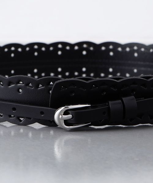 新品！UNITED ARROWS カットワーク ベルト カットワーク ベルト