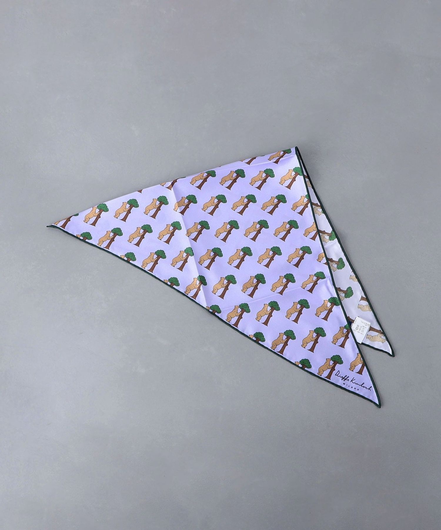 Dieffe Kinloch＞シルク トライアングル スカーフ