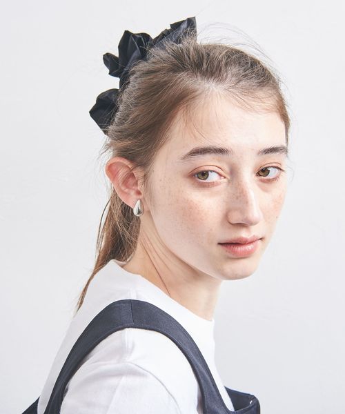heyep＞シルク レイヤード シュシュ M