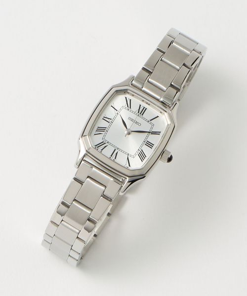 別注】＜SEIKO＞スクエア メタル 腕時計