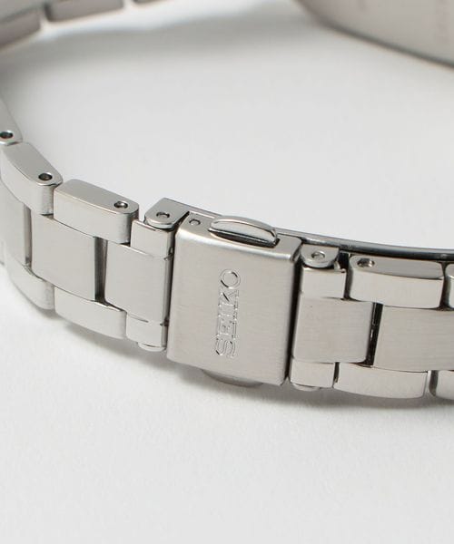 別注】＜SEIKO＞スクエア メタル 腕時計