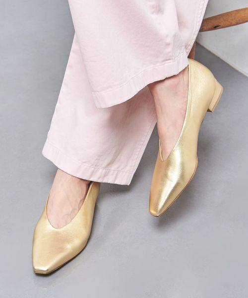 UNITED ARROWS/スクエア ポインテッド フラットシューズ/フラットシューズ