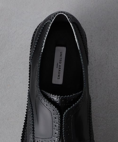 スリッポン オックスフォード シューズ