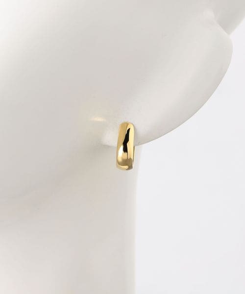 TOMWOOD＞OYSTER フープピアス GLD
