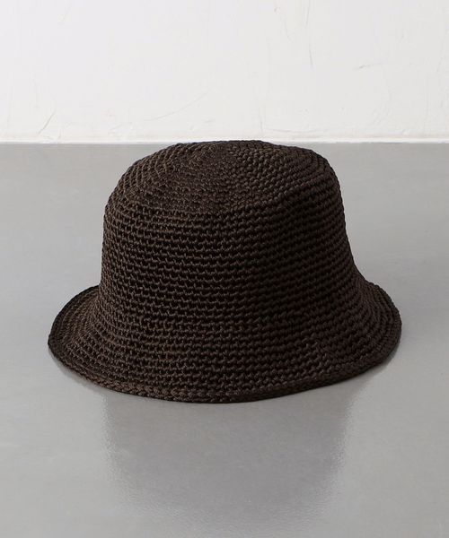 KIJIMA TAKAYUKI＞ニット バゲットハット
