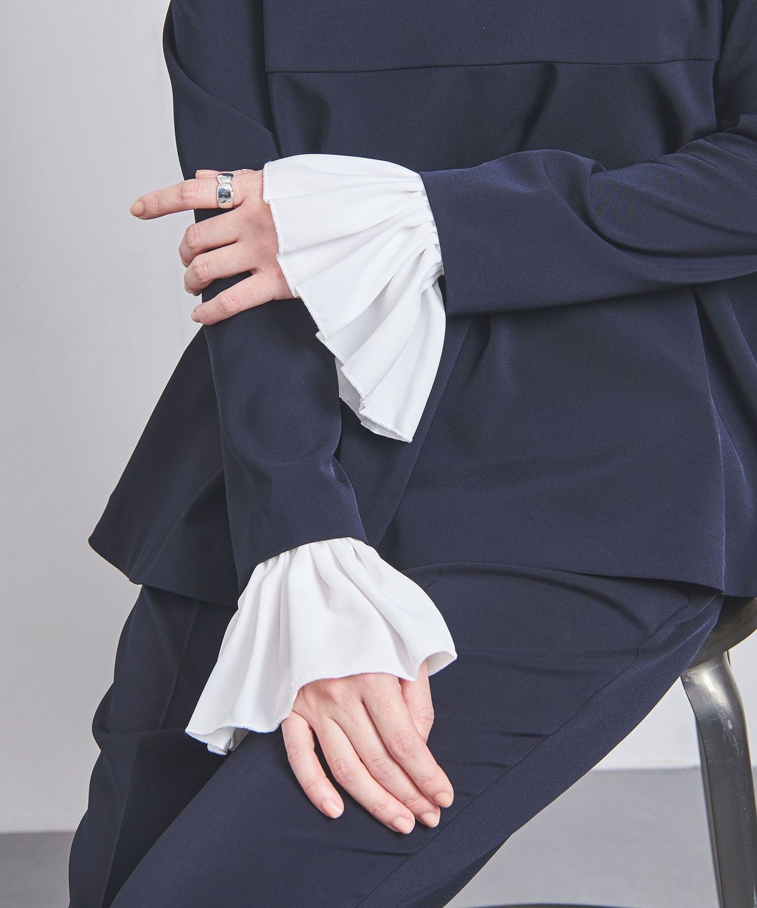 別注】＜IRIS 47＞ラッフル カフス/付け袖