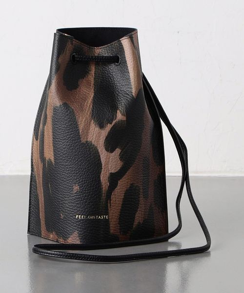 FEEL AND TASTE＞FLAT MINI ANIMAL ショルダーバッグ