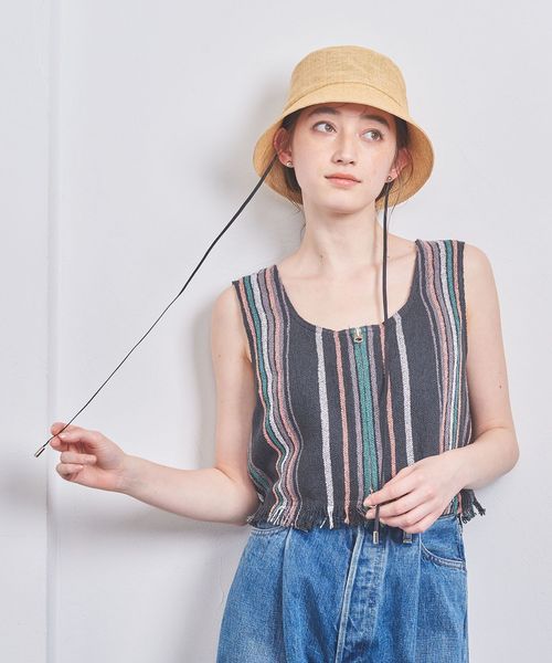 【新品タグ付】UNITED ARROWS ペーパーハット ネイビー UV 40% UNITED ARROWS｜ユナイテッドアローズの帽子通販 - ZOZOTOWN