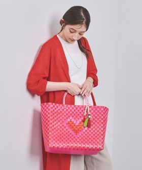 UNITED ARROWS〈MERCEDES SARAZAR〉テープ カゴバック