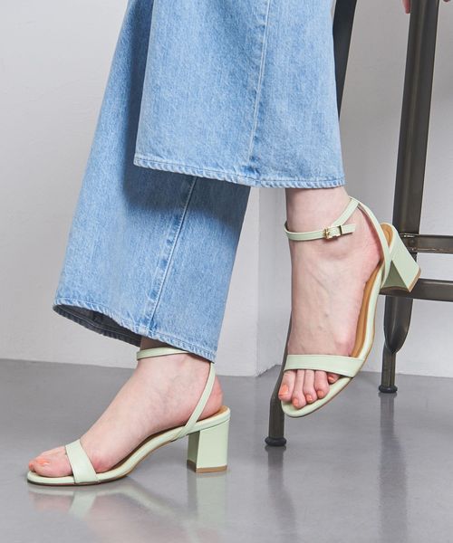 UNITED ARROWS/アンクルベルト チャンキーサンダル/サンダル