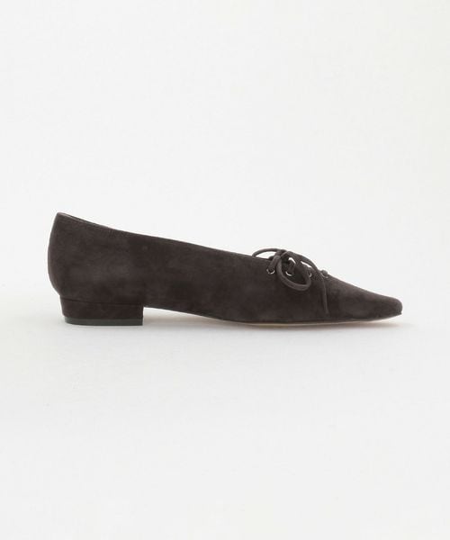 UNITED ARROWS TOKYO フラット　パンプス　エナメルブラック UNITED ARROWS｜ユナイテッドアローズのパンプス（ブラック/黒色