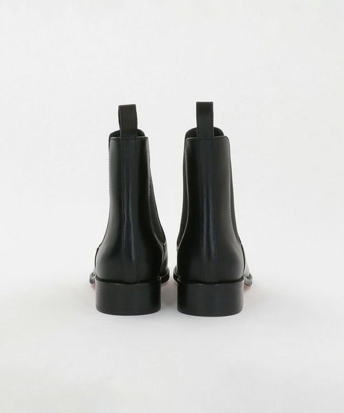 UNITED ARROWS サイドゴアブーツ 黒 37（24cm）黒の天然皮革 UNITED ARROWS サイドゴアブーツ 黒 37（24cm）黒の天然皮革
