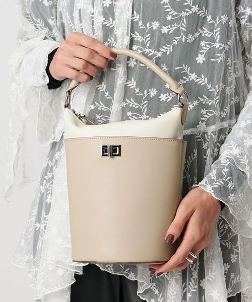 UNITED ARROWS/ソフト コンビ バケットバッグ/ショルダーバッグ