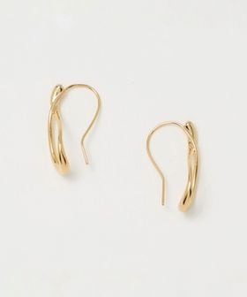 UNITED ARROWS/ツイスト フープ ピアス/ピアス（両耳用）