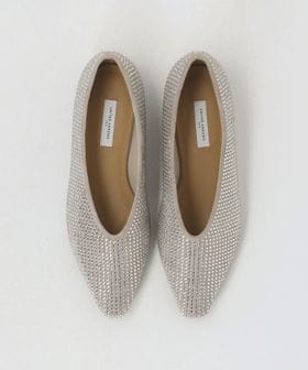 UNITED ARROWS/ラインストーン フラットシューズ/フラットシューズ