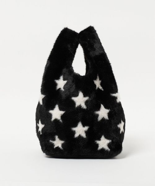 UNITED ARROWS/フェイクファー ショッパー バッグ/ハンドバッグ / クラッチバッグ