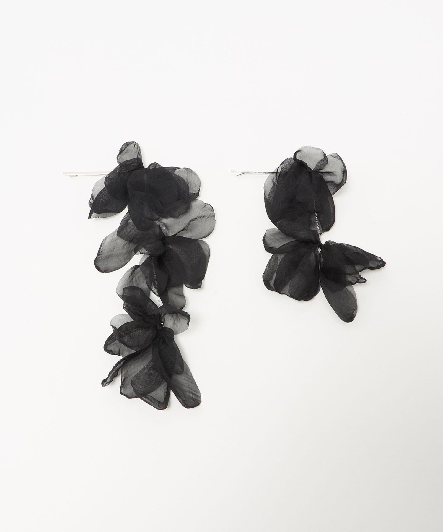 heyep　BLACK ヘアピン 2個セット heyep＞FLORAL 2SET ヘアピン