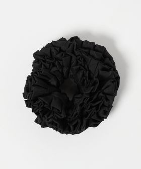 heyep/＜heyep＞SILK ラッフル シュシュ/ヘアアクセサリー