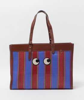 ANYA HINDMARCH/＜ANYA HINDMARCH＞EYES ストライプ トートバッグ/トートバッグ