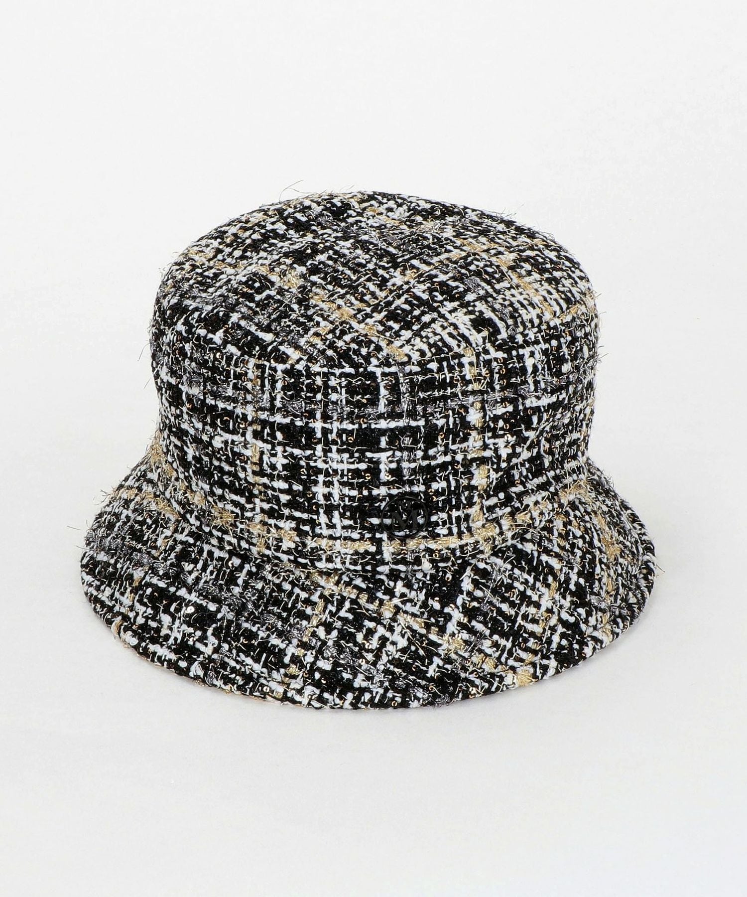 MAISON MICHEL グレー ウールハット M 美品】MAISON MICHEL グレー ウールハット 中折れハットMサイズ