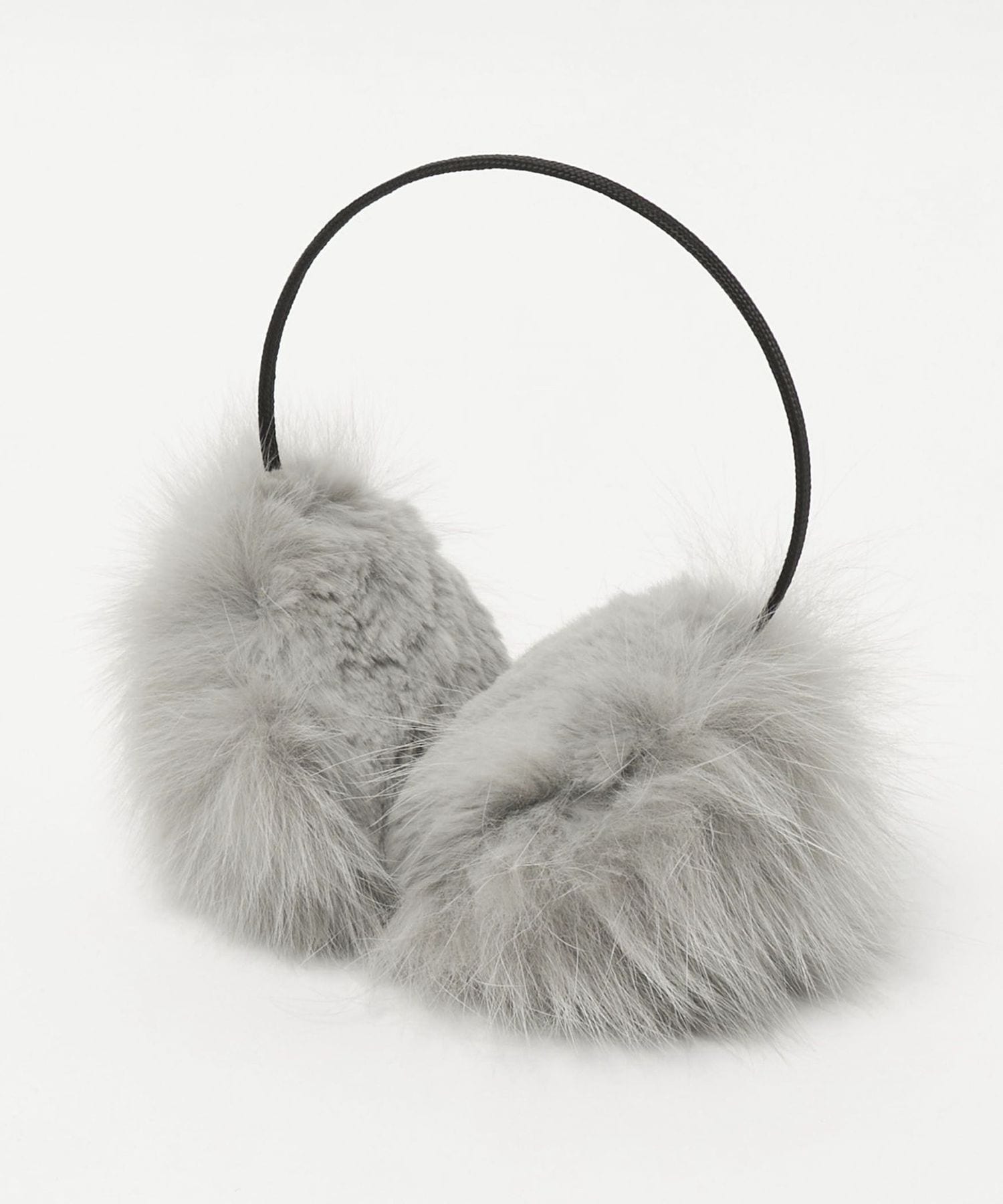 MARK & LONA 2023黒ファーイヤーマフ完売 MARK & LONA 2023黒ファーイヤーマフ完売 mew】ファーマフラー