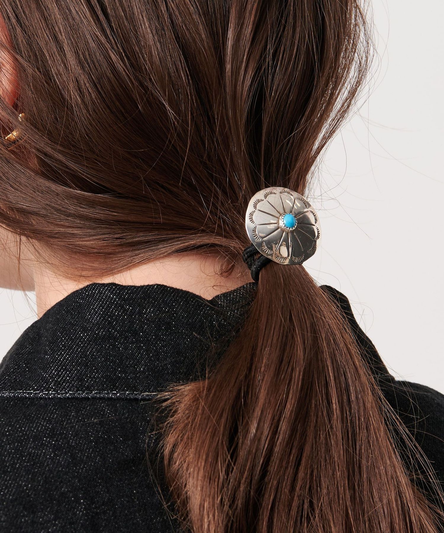 archive Roen skull concho hair tie ヘアゴム HARPO PARIS＞ CONCHO PONY ヘアゴム