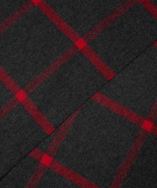 UNITED ARROWS ユナイテッドアローズ カシミヤチェックストール Joshua Ellis＞カシミヤ チェック ストール