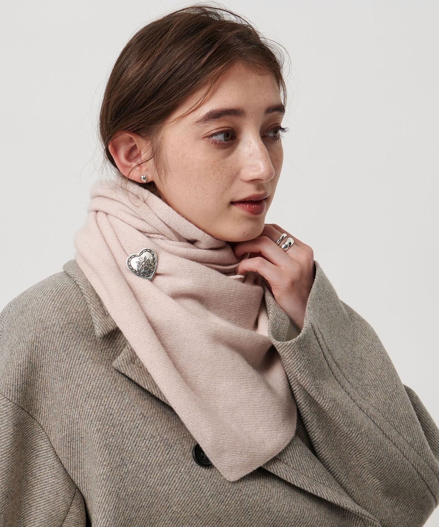 別注】＜ASAUCE MELER＞カシミヤ スカーフ