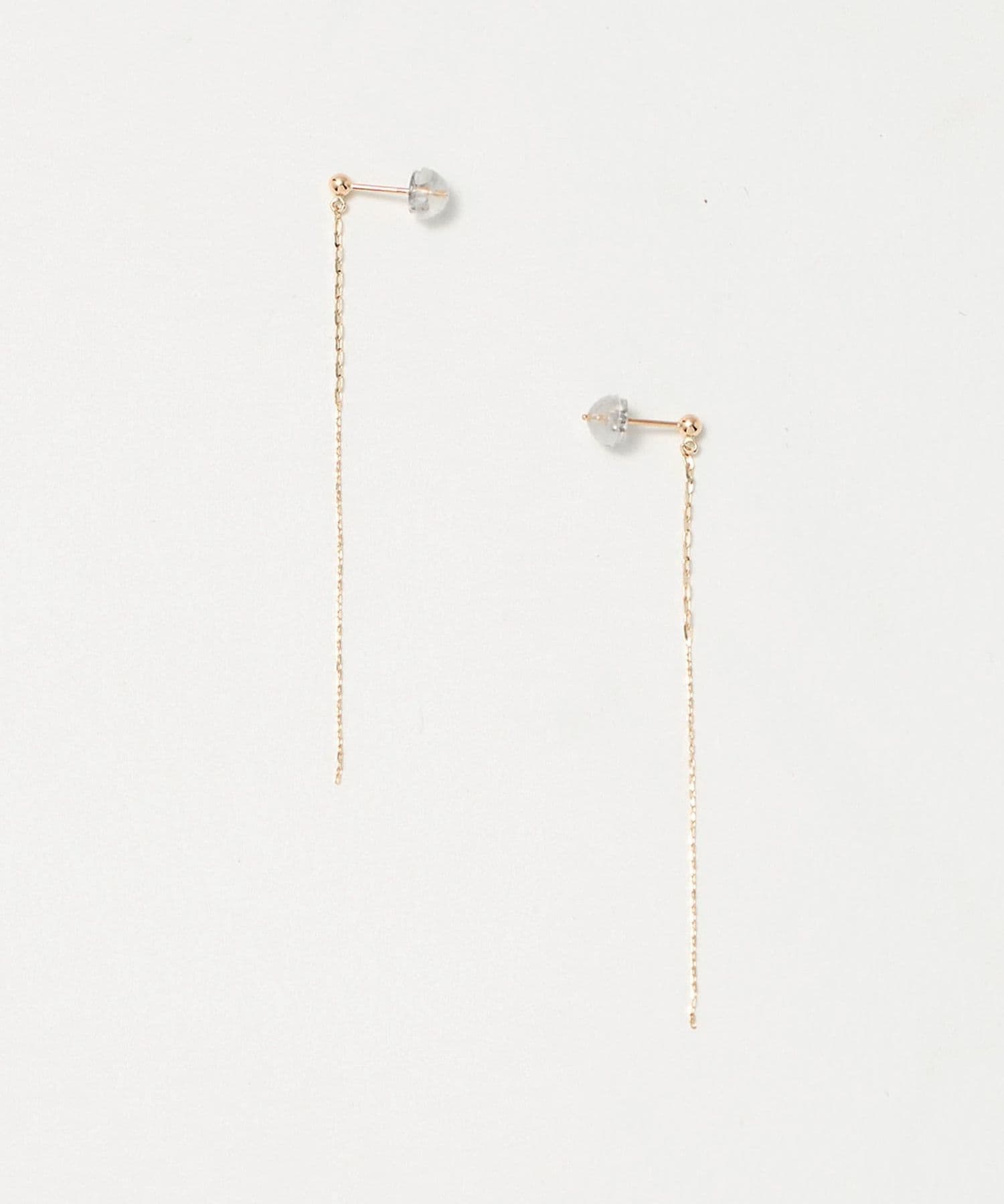 les bonbon＞K10 CMB チェーン ピアス