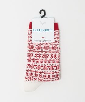 BLEU FORET/＜BLEU FORET＞HRT&SNOW ソックス/ソックス / 靴下