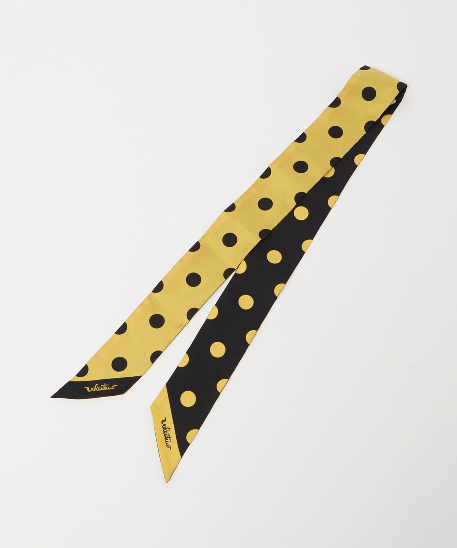 Valentino＞ドット タイスカーフ