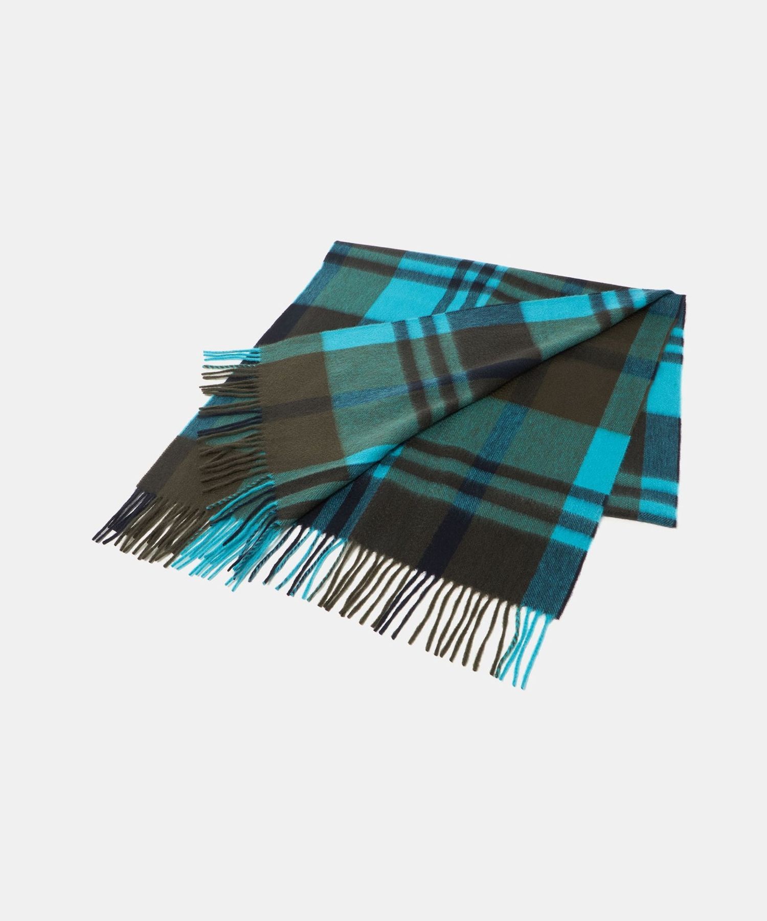 Joshua Ellis カシミヤ チェックストール ユナイテッドアローズ Joshua Ellis＞カシミヤ チェック ストール（ストール/ショール