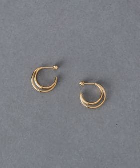 MARIHA/＜MARIHA＞願い事 3フープ ピアス/ピアス（両耳用）