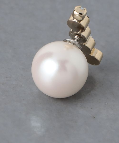 mayu bijoux ピアス（片耳用） MAYU]パールピアス(片耳のみ) | KOBUNSHA SELECT SHOP | [MAYU