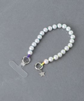 CADEAUX/＜CADEAUX＞イミテーションパール モバイルストラップ/モバイルアクセサリー